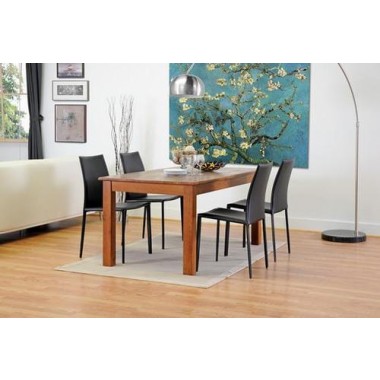 Baxton Studio Rockford Leather Dining Chair - Set of 2