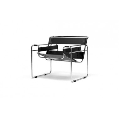 Baxton Studio Jericho Leather Accent Chair Hover