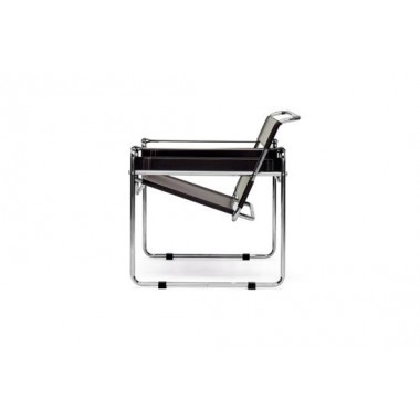 Baxton Studio Jericho Leather Accent Chair Hover
