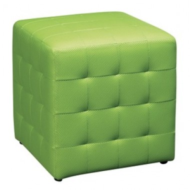 Avenue Six Detour 15" Fabric Cube Green Mesh