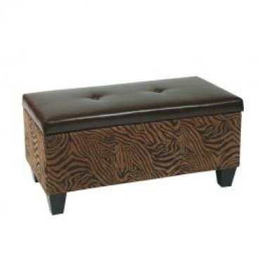 Ave-Six Detour Storage Bench - Light Blue On SALE - 25% Off!