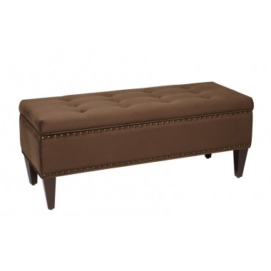 Avenue Six Estrella Storage Bench	Brushed Chocolate Hover