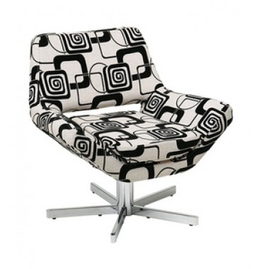 Avenue Six Yield 31" Wide Chair -  Lunar Faux Leather