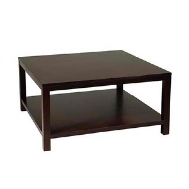 Ave-Six Merge 36" Square Coffee Table in Espresso Finish