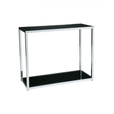 Avenue Six Yield Foyer Table in Chrome Finish Hover