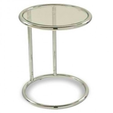Ave-Six Yield Modern Glass Circle Table