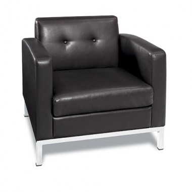 Ave-Six Wall Street Leather Sofa Arm Chair Hover