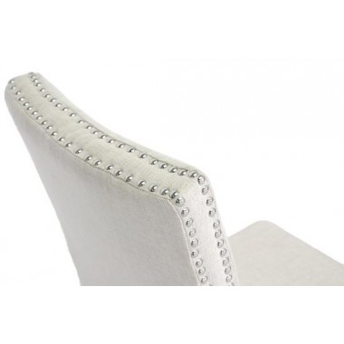 Baxton Studio Harrowgate Linen Modern Dining Chair - Set of 2 Hover