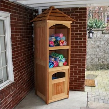 Creekvine Designs Cedar Entertainment and Storage Unit