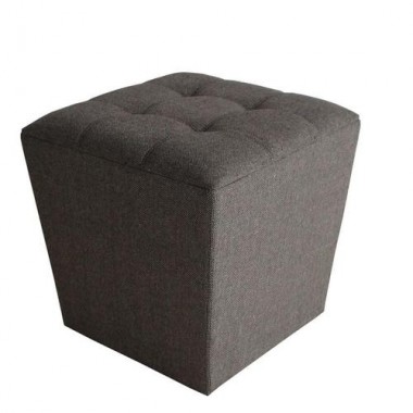 Screen Gems Mandalay Tweed Ottoman