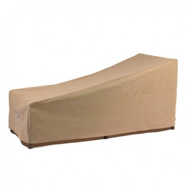 Duck Covers Essential 74"L Patio Chaise Lounge Cover Hover