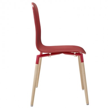 Modway Stack Wood Dining Chair Hover