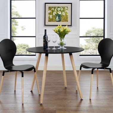 Modway Track Circular Dining Table