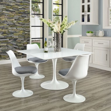 Modway Lippa 47" Dining Table Hover