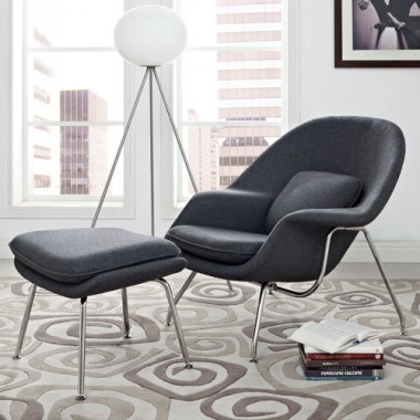 Modway W Lounge Chair