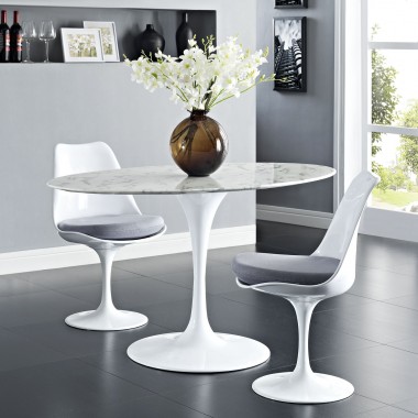 Modway Lippa 54" Dining Table Hover