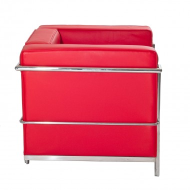 Modway Charles Petite Leather Armchair Hover