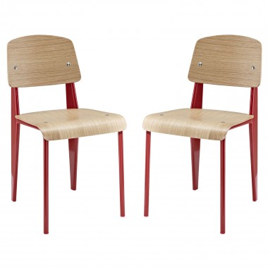 Modway Cabin Dining Side Chair Set of 2 Hover
