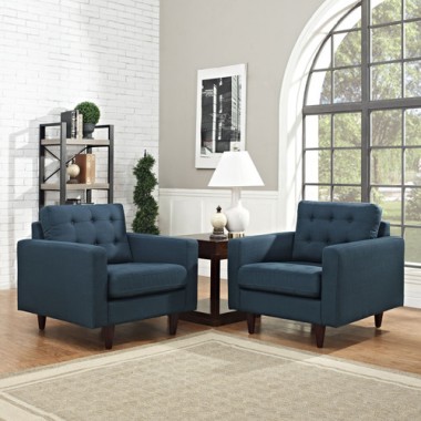 Modway Empress Armchair Set of 2