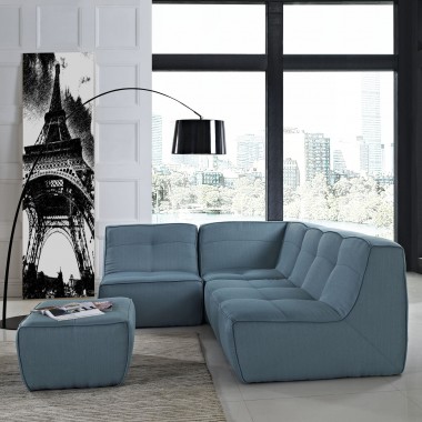 Modway Align 4 Piece Upholstered Sectional Sofa Hover