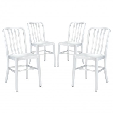 Modway Deck Dining Side Chair Set of 4 Hover