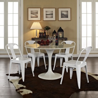 Modway Reception Dining Side Chair Set of 4
