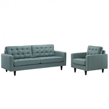 Modway Empress Armchair and Sofa Set of 2 Hover
