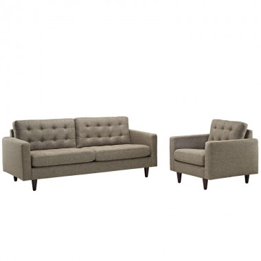 Modway Empress Armchair and Sofa Set of 2 Hover
