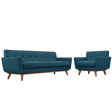 Modway Engage Armchair and Sofa Set of 2 Hover