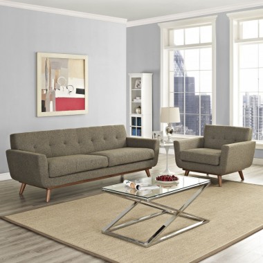 Modway Engage Armchair and Sofa Set of 2 Hover