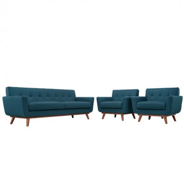 Modway Engage Armchairs and Sofa Set of 3 Hover