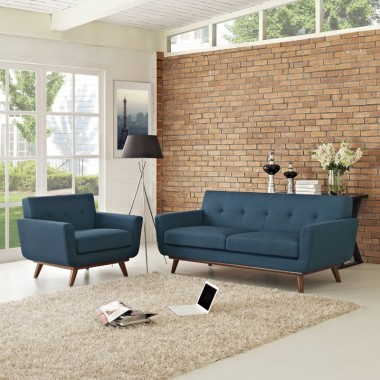 Modway Engage Armchair and Loveseat Set of 2 Hover
