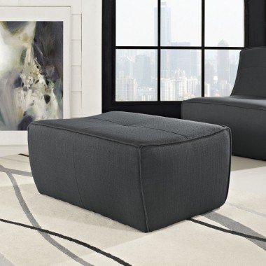 Modway Align Upholstered Ottoman Hover