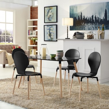 Modway Path Dining Chair Set of 4 Hover