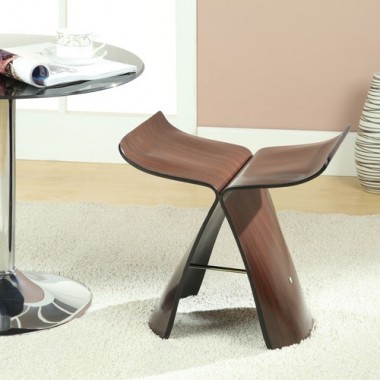 Modway Y Stool in Wenge