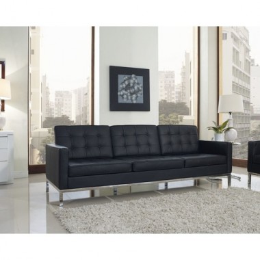 Modway Loft Leather Sofa
