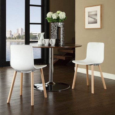 Modway Sprung Dining Side Chair in White Hover