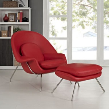 Modway W Lounge Chair Hover