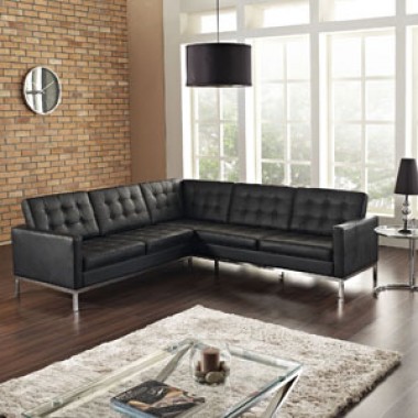 Modway Loft L-Shaped Sectional Sofa