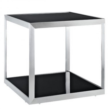 Modway Open Box Side Table in Black Hover