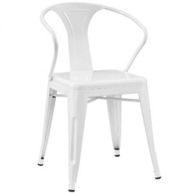 Modway Promenade Dining Armchair in Gray Hover
