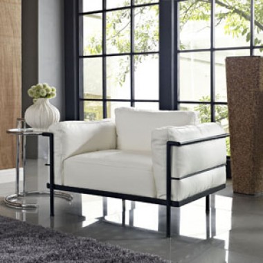 Modway Charles Grande Leather Armchair Hover