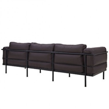 Modway Charles Grande Leather Sofa Hover