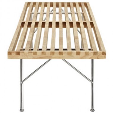 Modway Vantage Large Bench in Natural Hover
