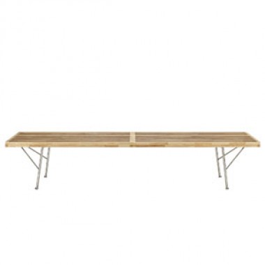 Modway Vantage Large Bench in Natural Hover