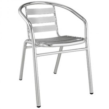 Modway Perch Dining Chair in Silver Hover