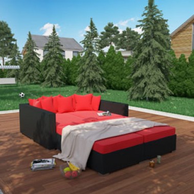 Modway Palisades 4 Piece Daybed - On SALE! Hover