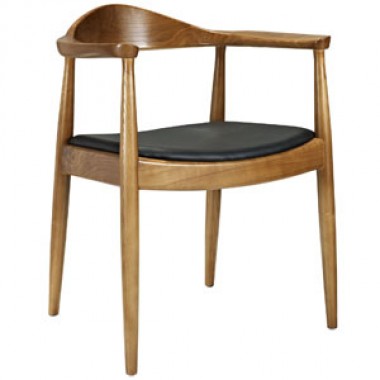 Modway Presidential Dining Armchair in Black Hover