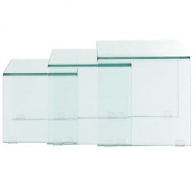 Modway Cascade Coffee Table in Clear Hover