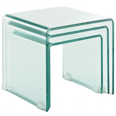 Modway Cascade Coffee Table in Clear Hover